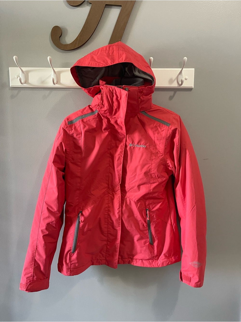 Columbia Interchange 3-in-1 Benton Springs Attachable Fleece Liner Shell Coat XS